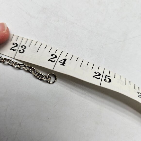 Vintage Pewter Sun Pendant Necklace 24" Chain Sunburst Design JPF 78 Unisex Jewe - Picture 7 of 7